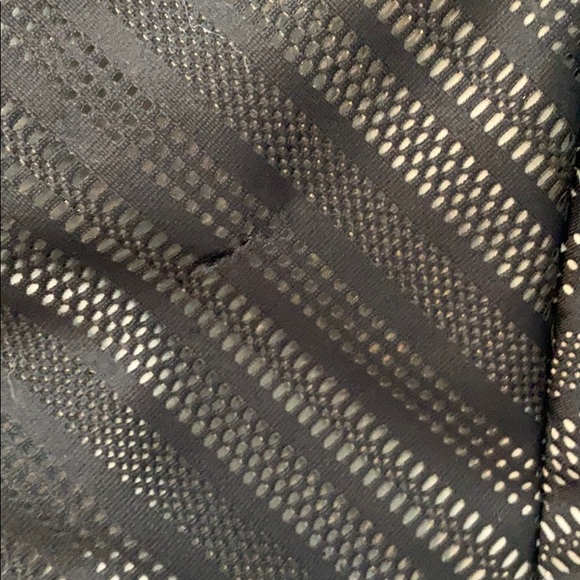 Blanc Noir Chevron Reflective Puffer Jacket - Picture 7 of 8